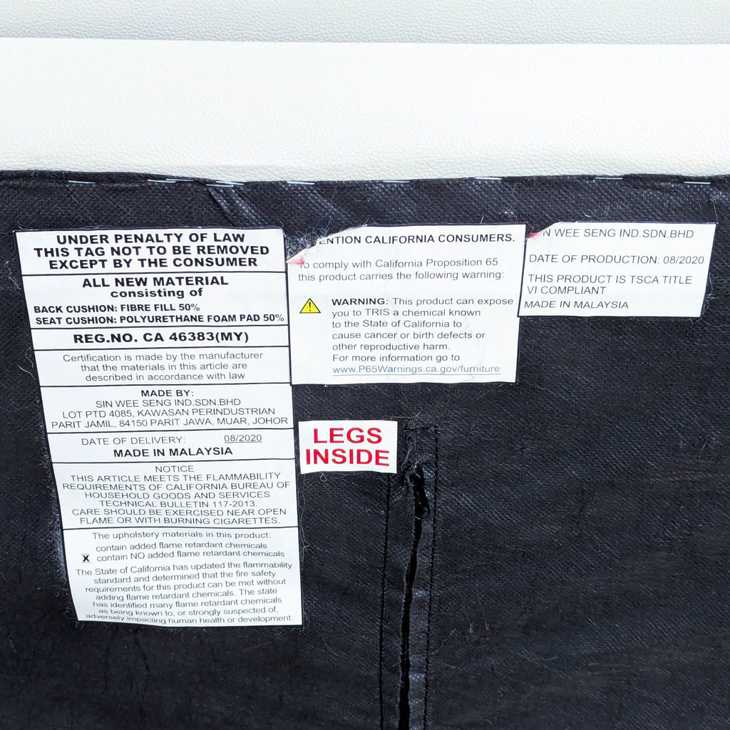 Homeglance Mischa Modern Leather Lounge Chair