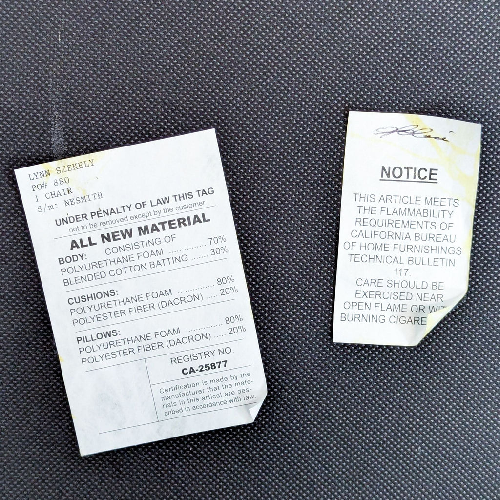 Contemporary Accent Armchair with Geometric Upholstery