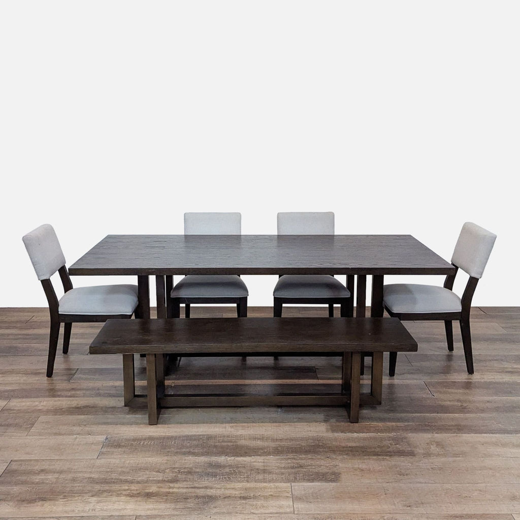 Living Spaces Pierce 6-Piece Dining Set