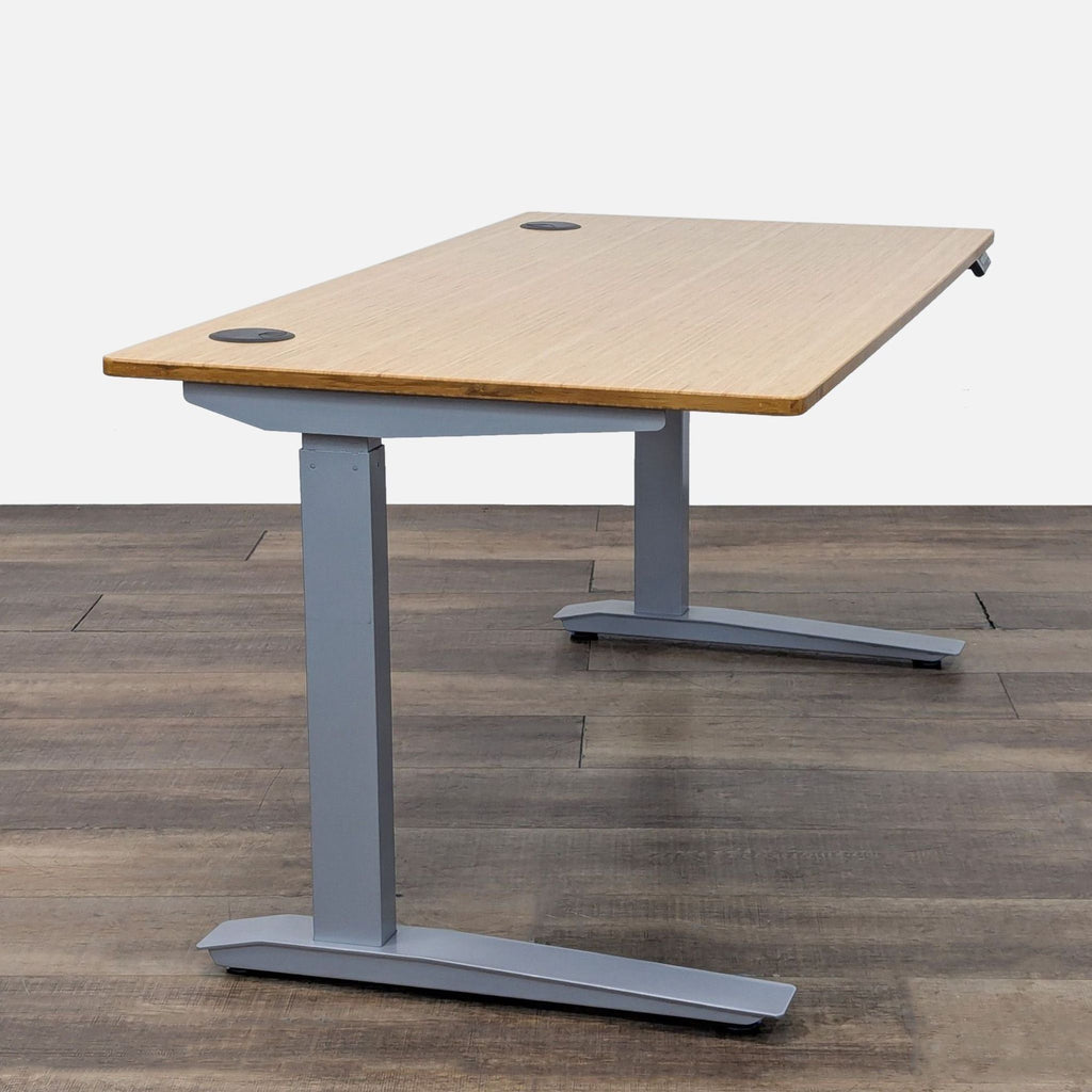 Herman Miller Jarvis Adjustable Bamboo Standing Desk