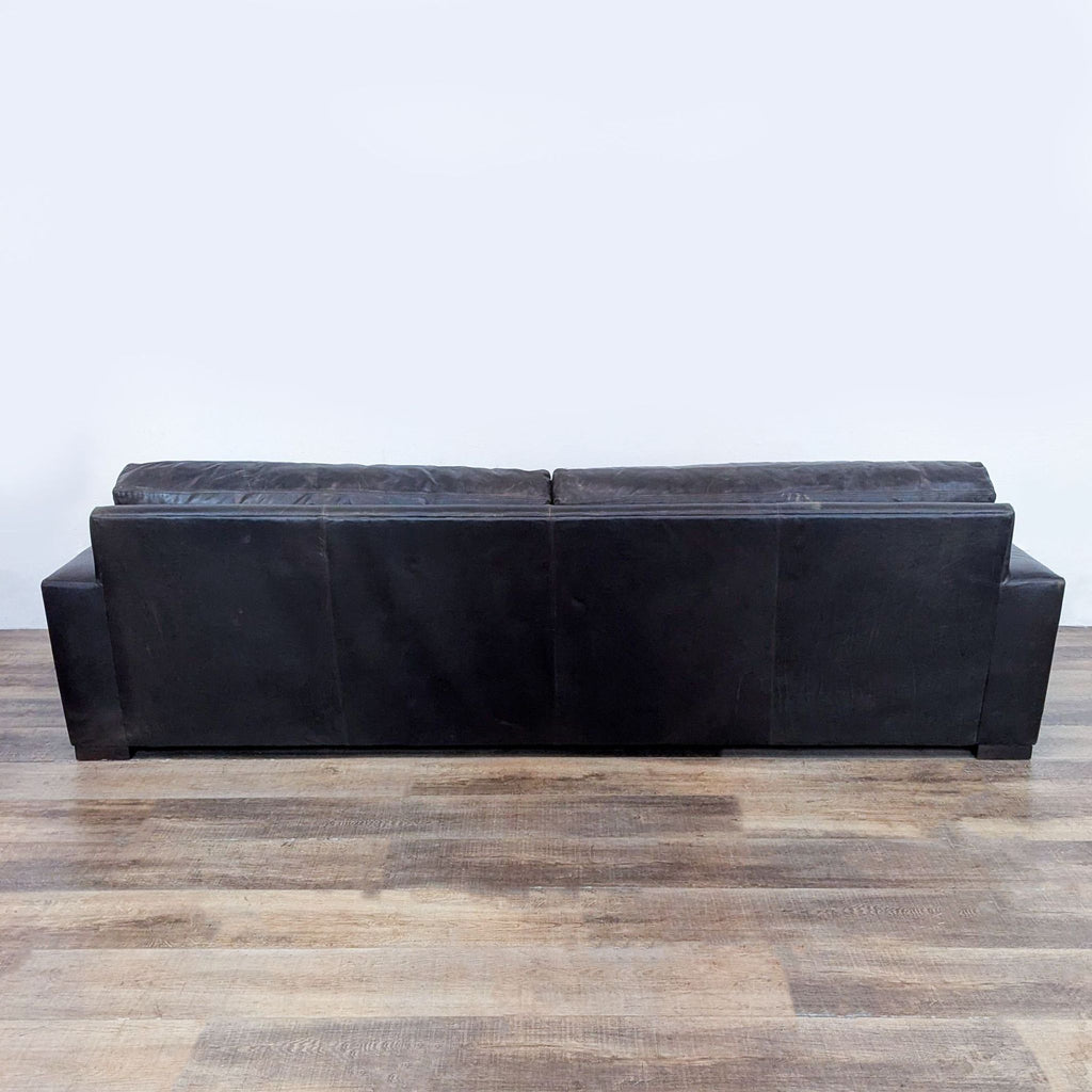 Restoration Hardware Maxwell Leather Sofa