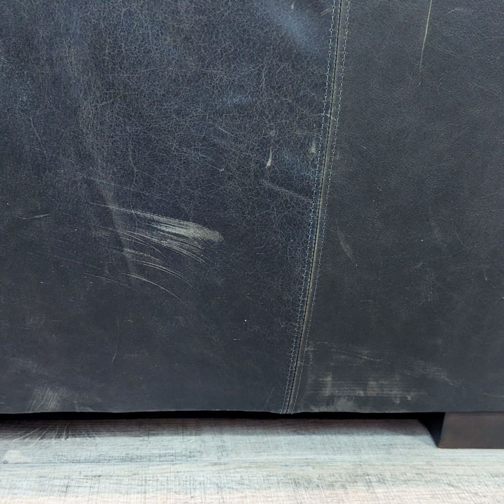 Restoration Hardware Maxwell Leather Sofa