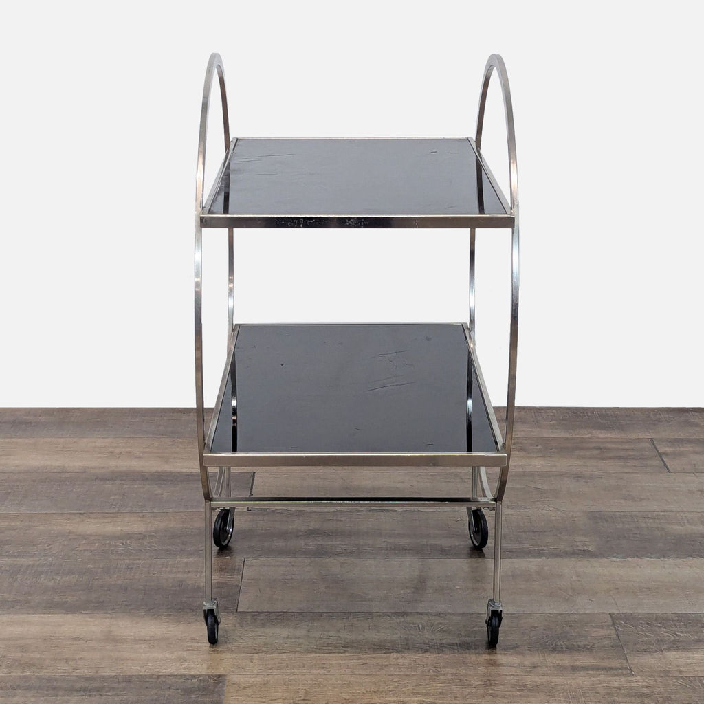 Two Shelf Bar Cart
