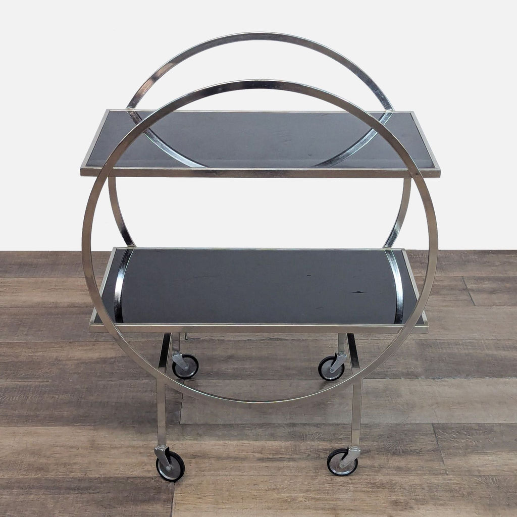 Two Shelf Bar Cart