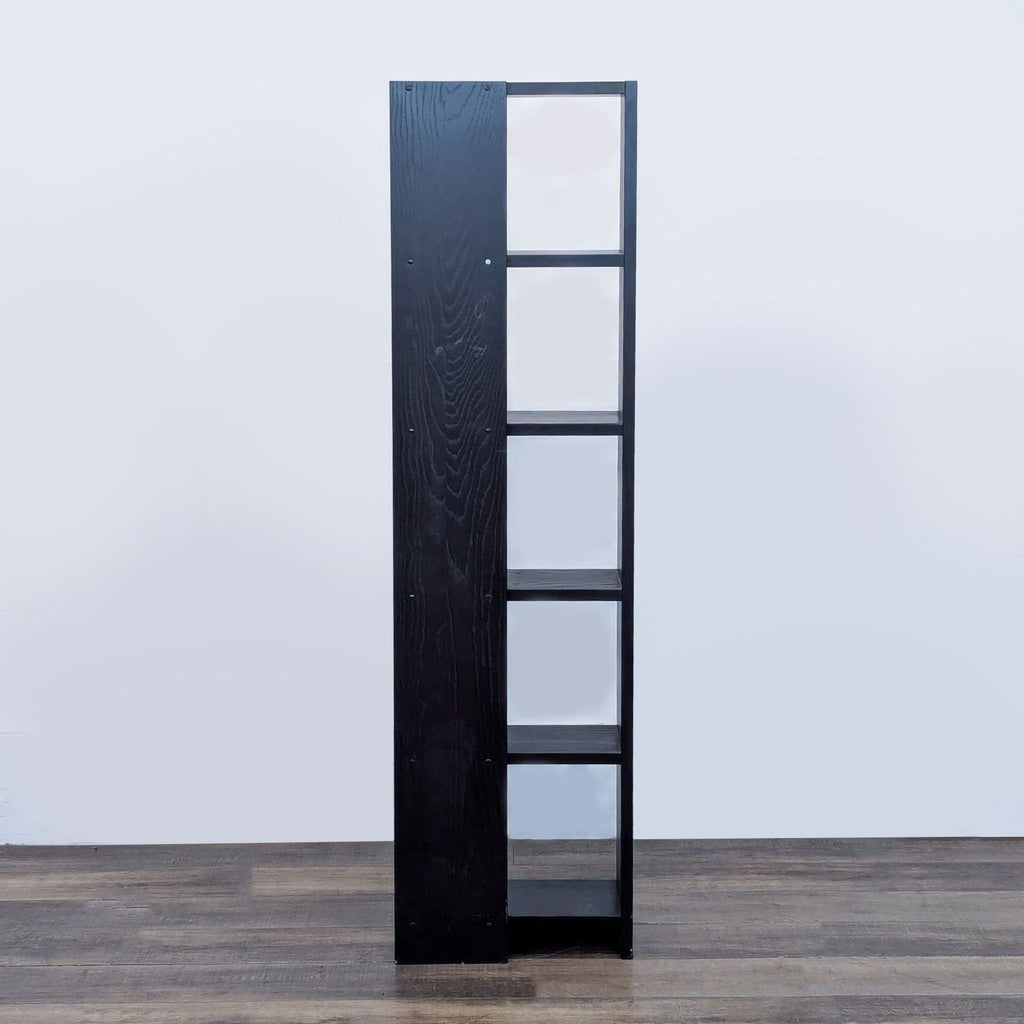 CB2 Modern Black Bookshelf