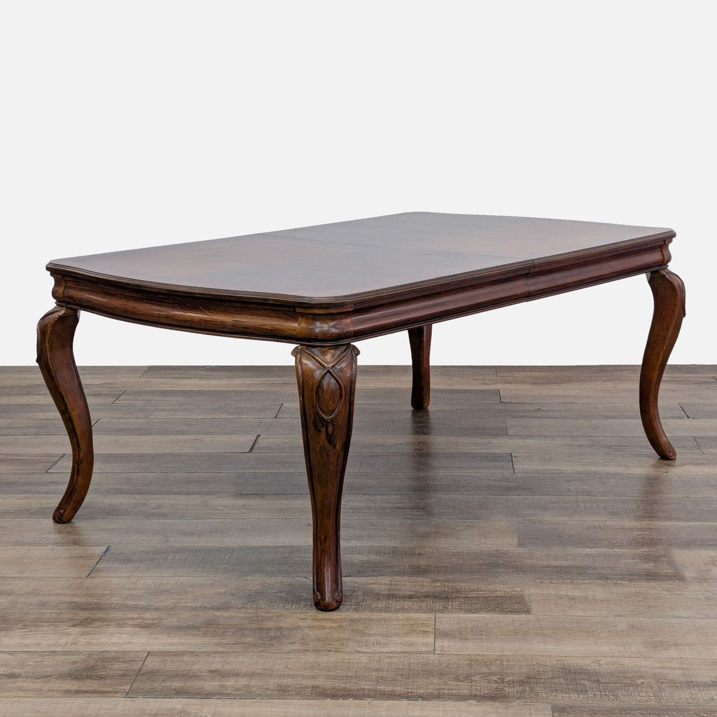 Wooden Dining Table with Inlay
