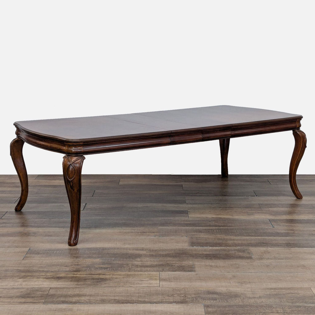 Wooden Dining Table with Inlay