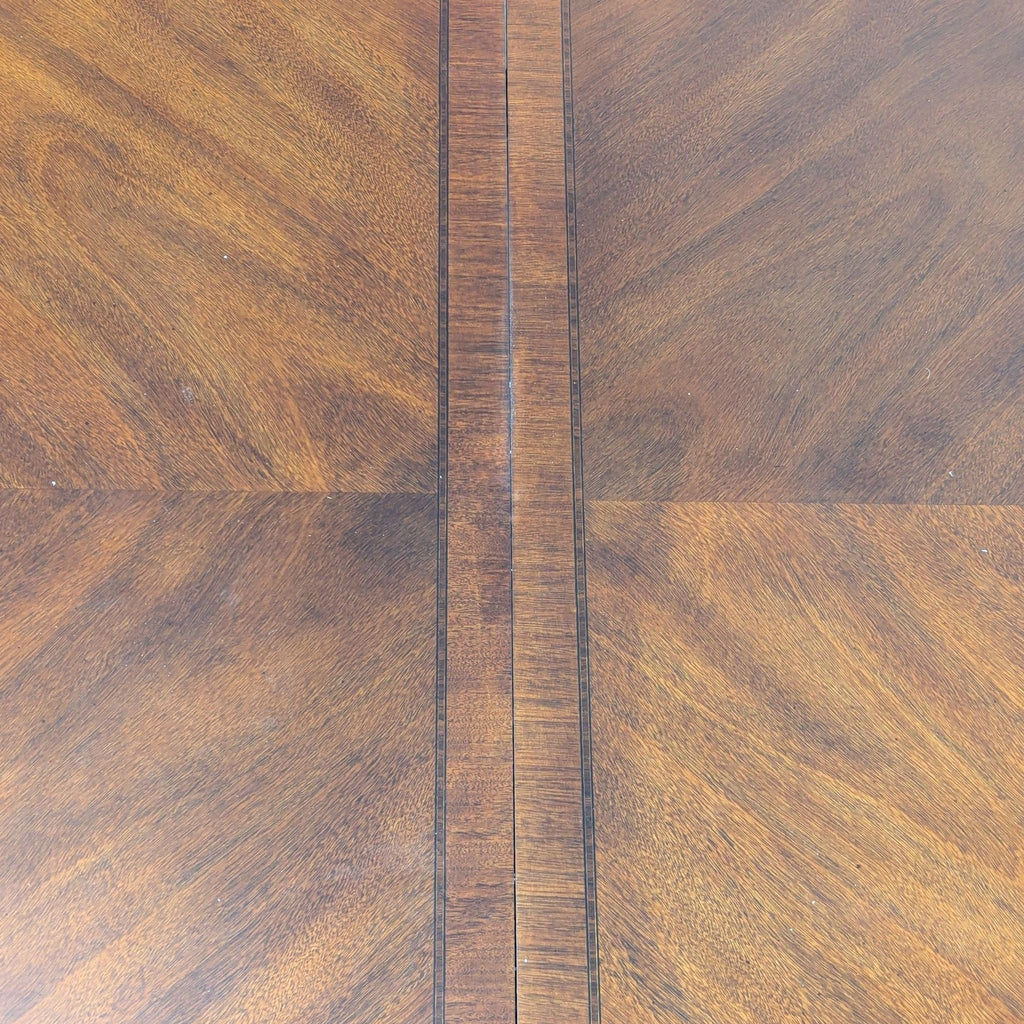Wooden Dining Table with Inlay