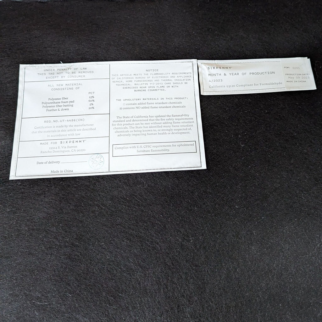 Sixpenny Neva 4-Piece Modern Sectional Sofa