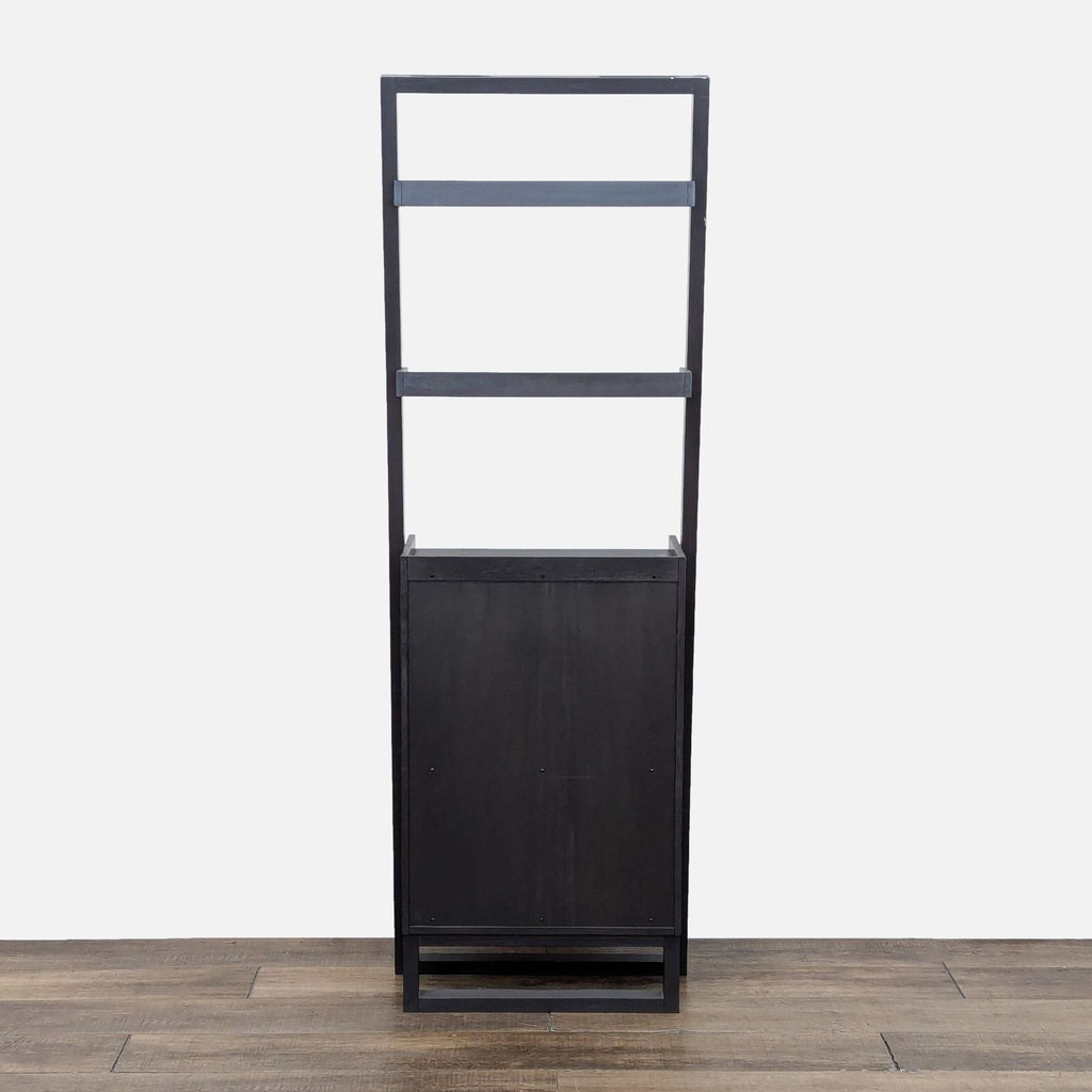 Crate and Barrel Sloane 3-Piece Leaning Wine Bar Bookshelf