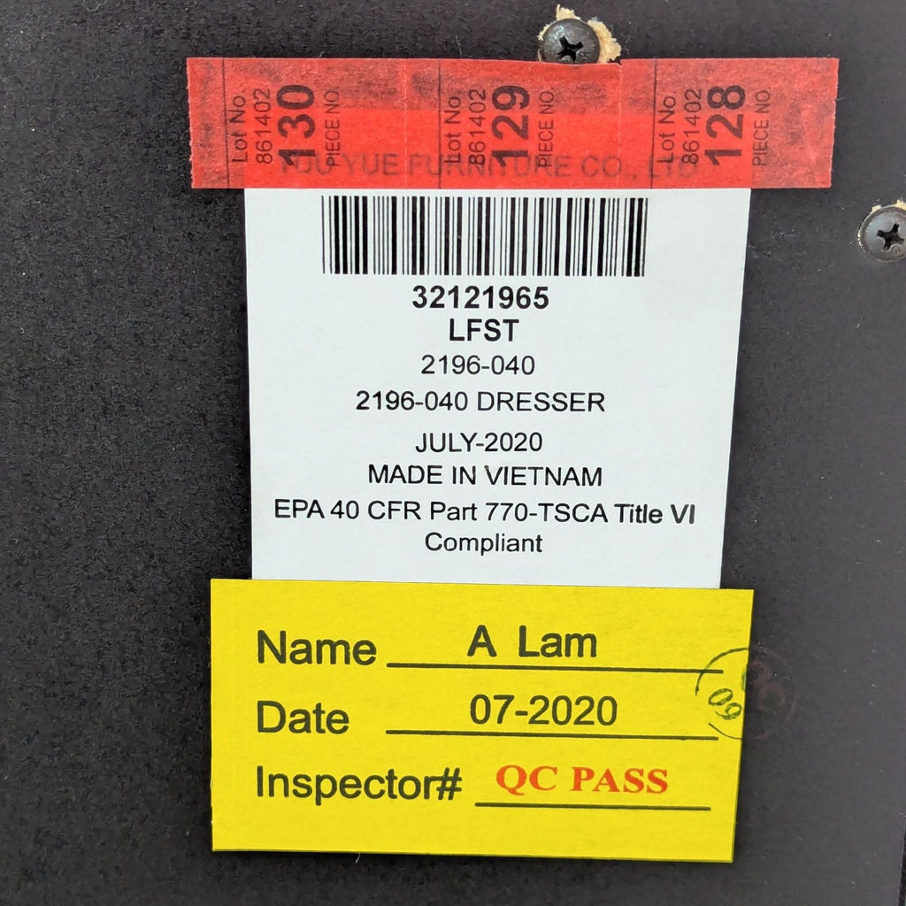 Furniture of America Brandt Transitional 10-Drawer Dresser