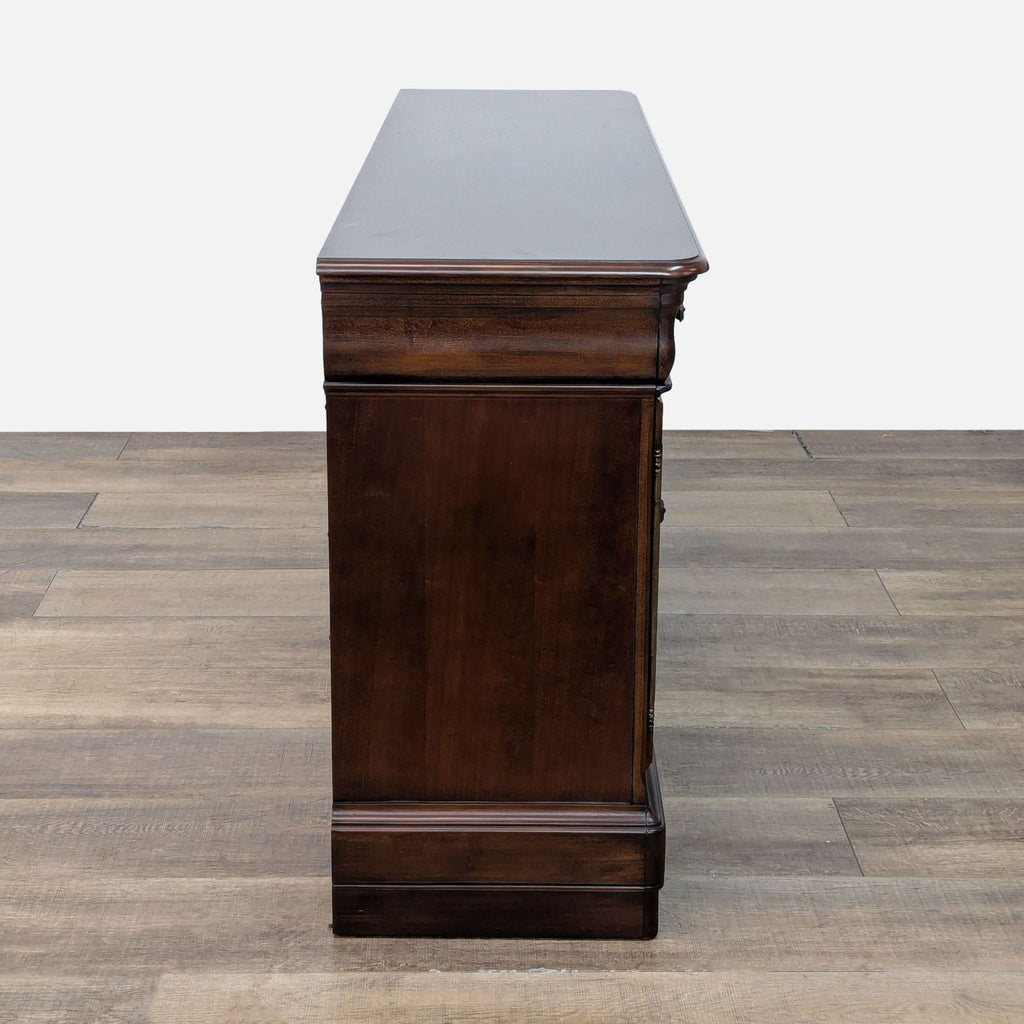 Four Door Wood Buffet with Drawers