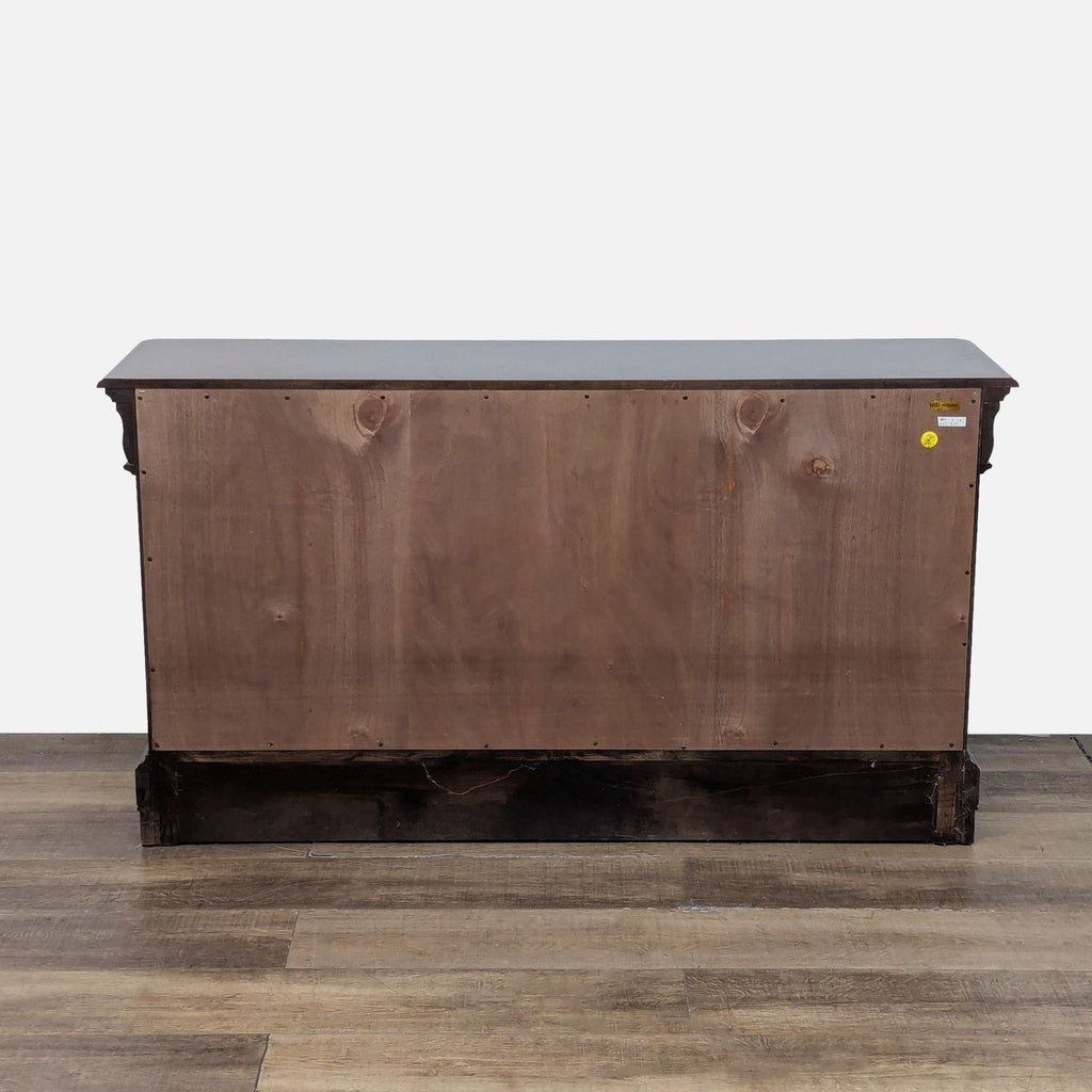 Four Door Wood Buffet with Drawers