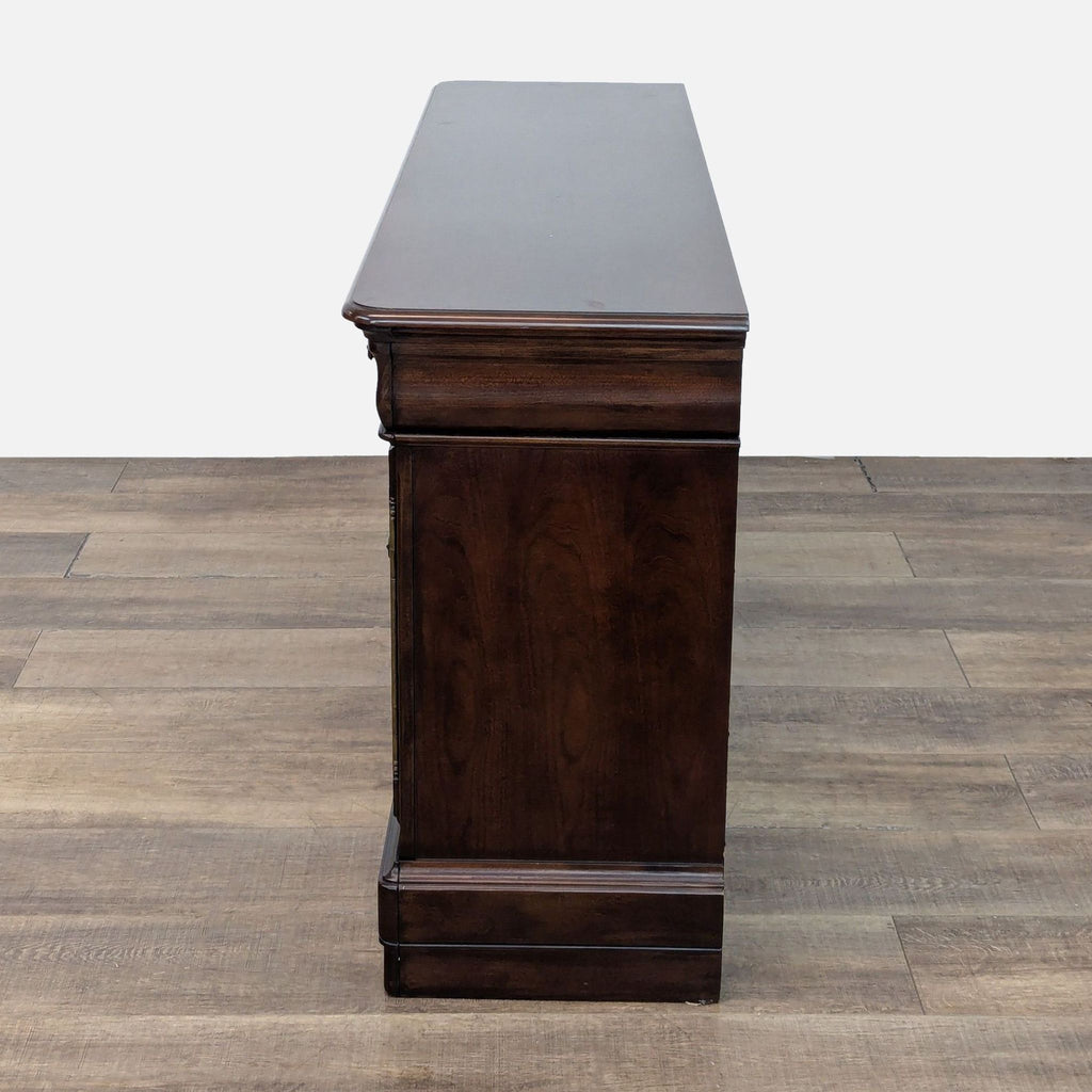 Four Door Wood Buffet with Drawers