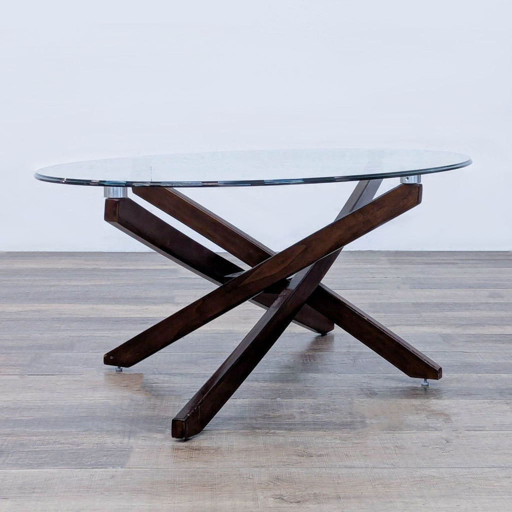 Mid-Century Style Starburst Coffee Table