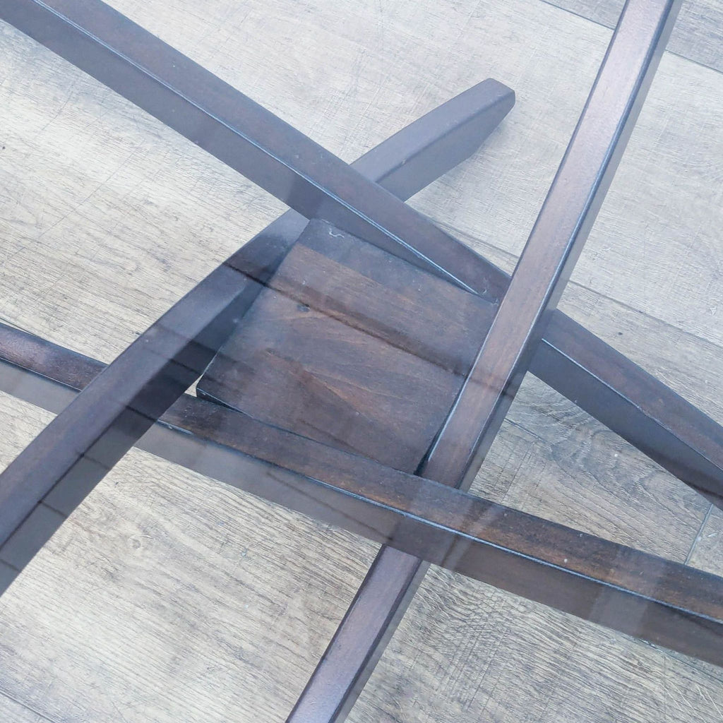 Mid-Century Style Starburst Coffee Table