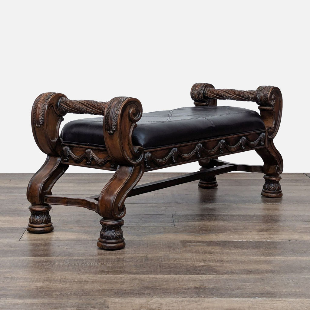 Ashley Furniture North Shore Faux Leather Bedroom Bench