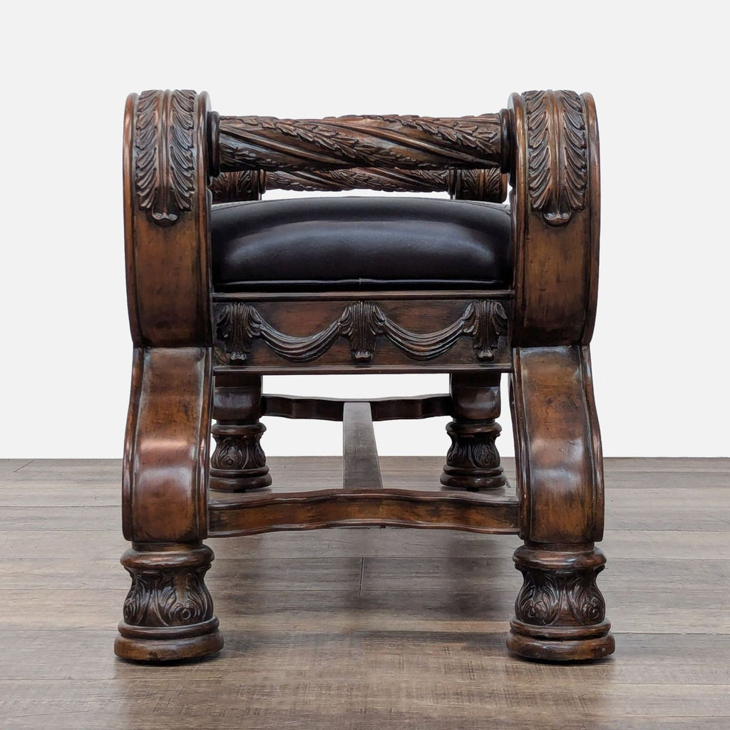 Ashley Furniture North Shore Faux Leather Bedroom Bench