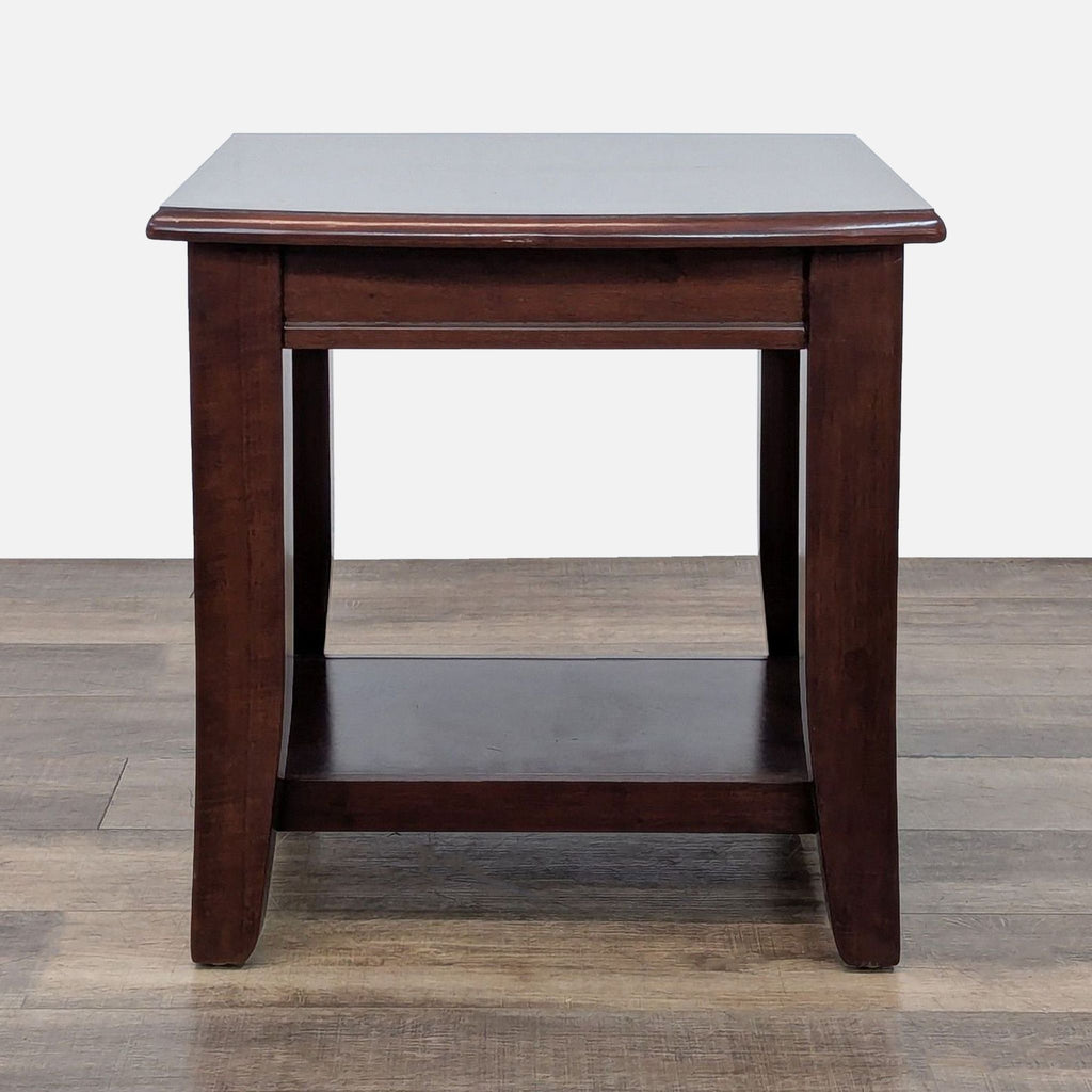 Basset One Drawer Wood Nightstand with Inlaid Top - Accepted Offer (45.95% discount)