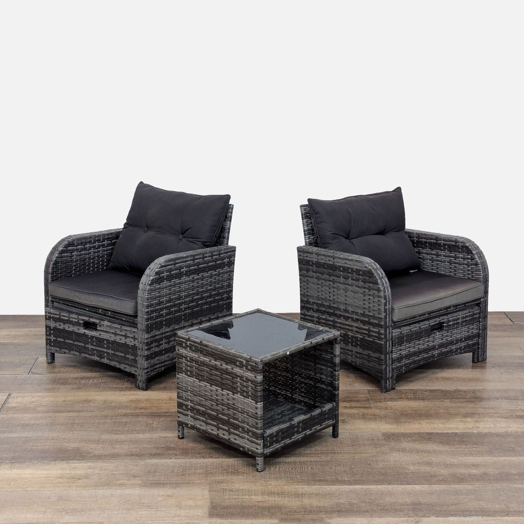 Latitude Run Antiles Outdoor All Weather Conversation Set