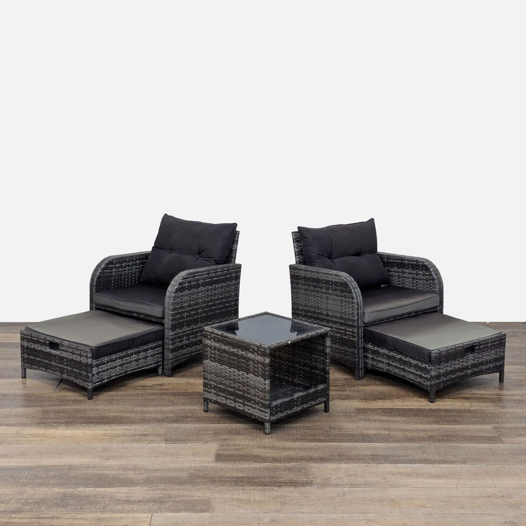 Latitude Run Antiles Outdoor All Weather Conversation Set