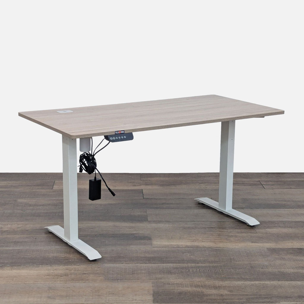 Height Adjustable Standing Desk with Digital Controls