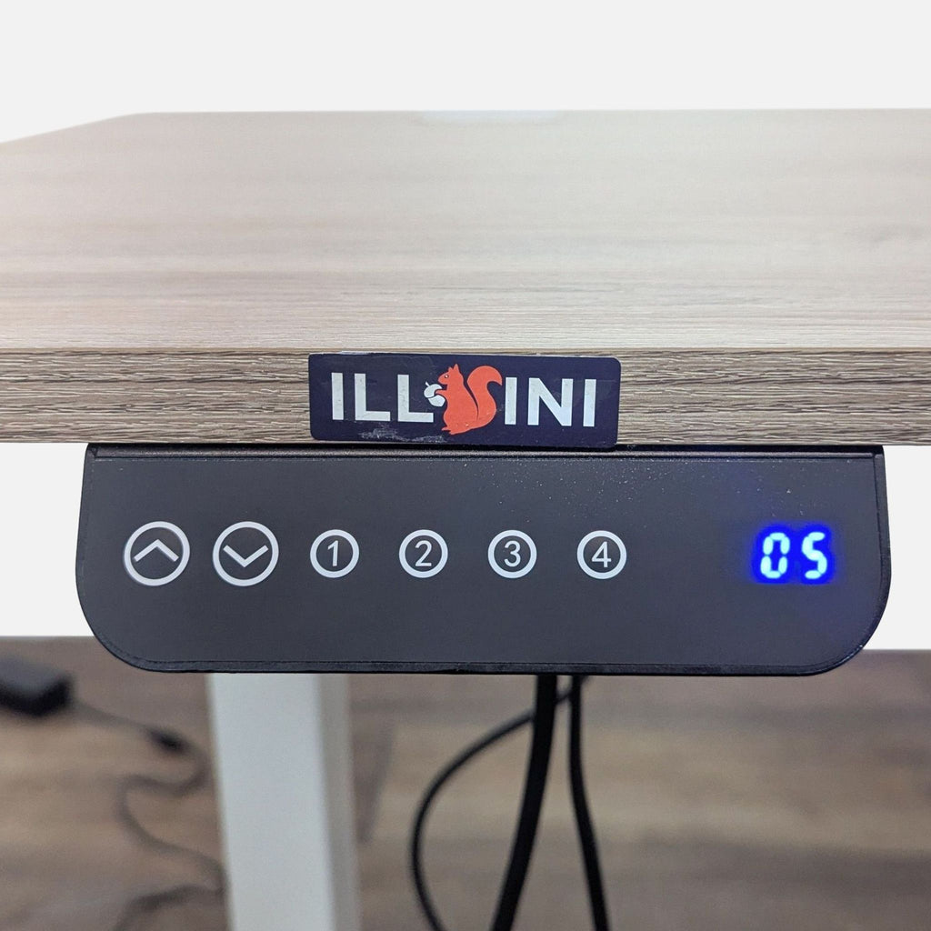 Height Adjustable Standing Desk with Digital Controls