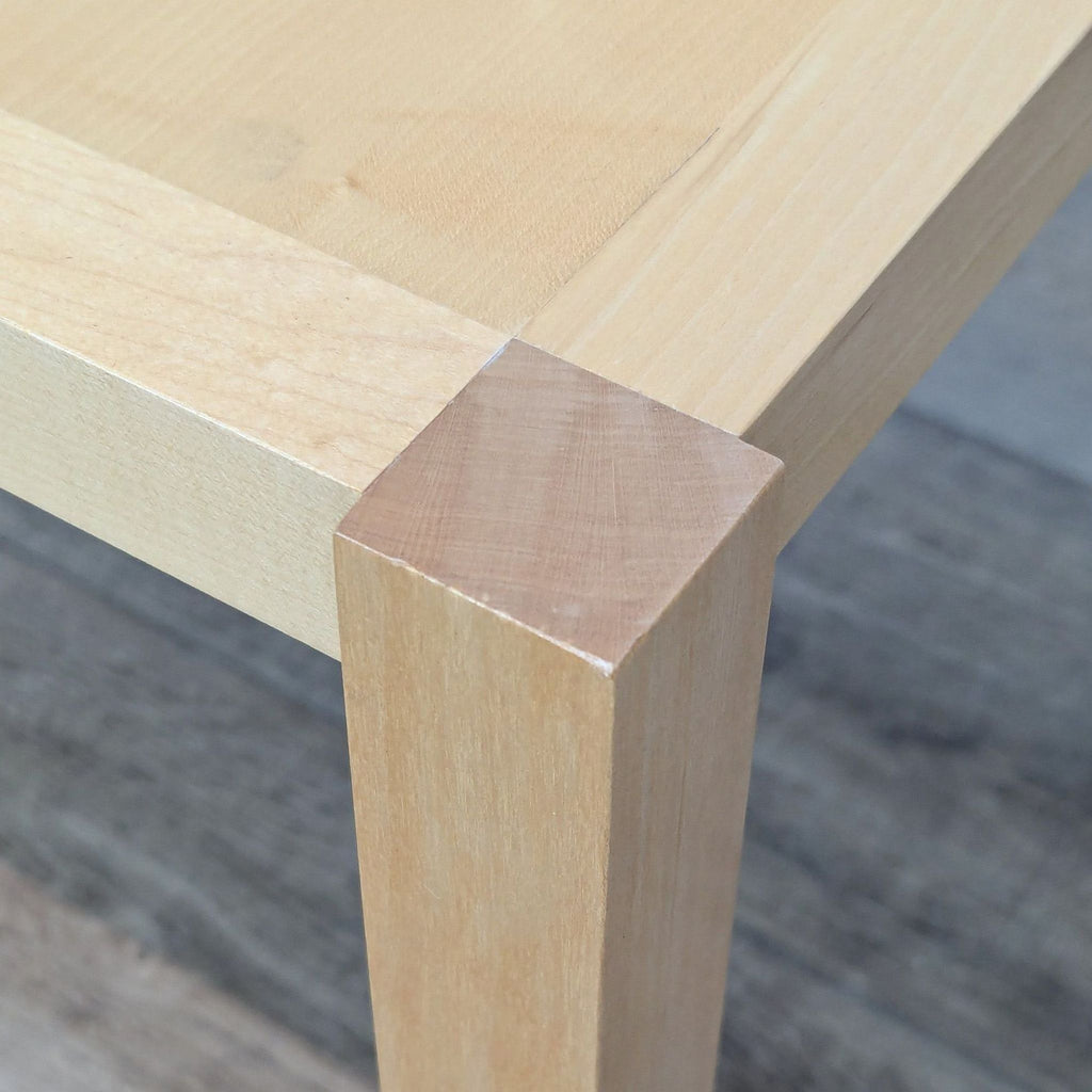 Parsons Style Wood End Table