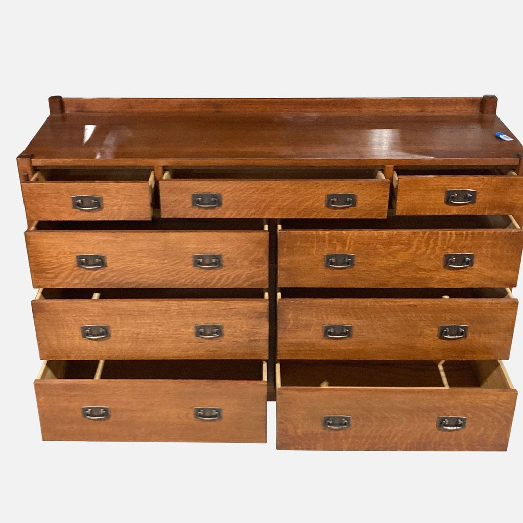Stickley Furniture Master 9 Drawer Mission Style Dresser