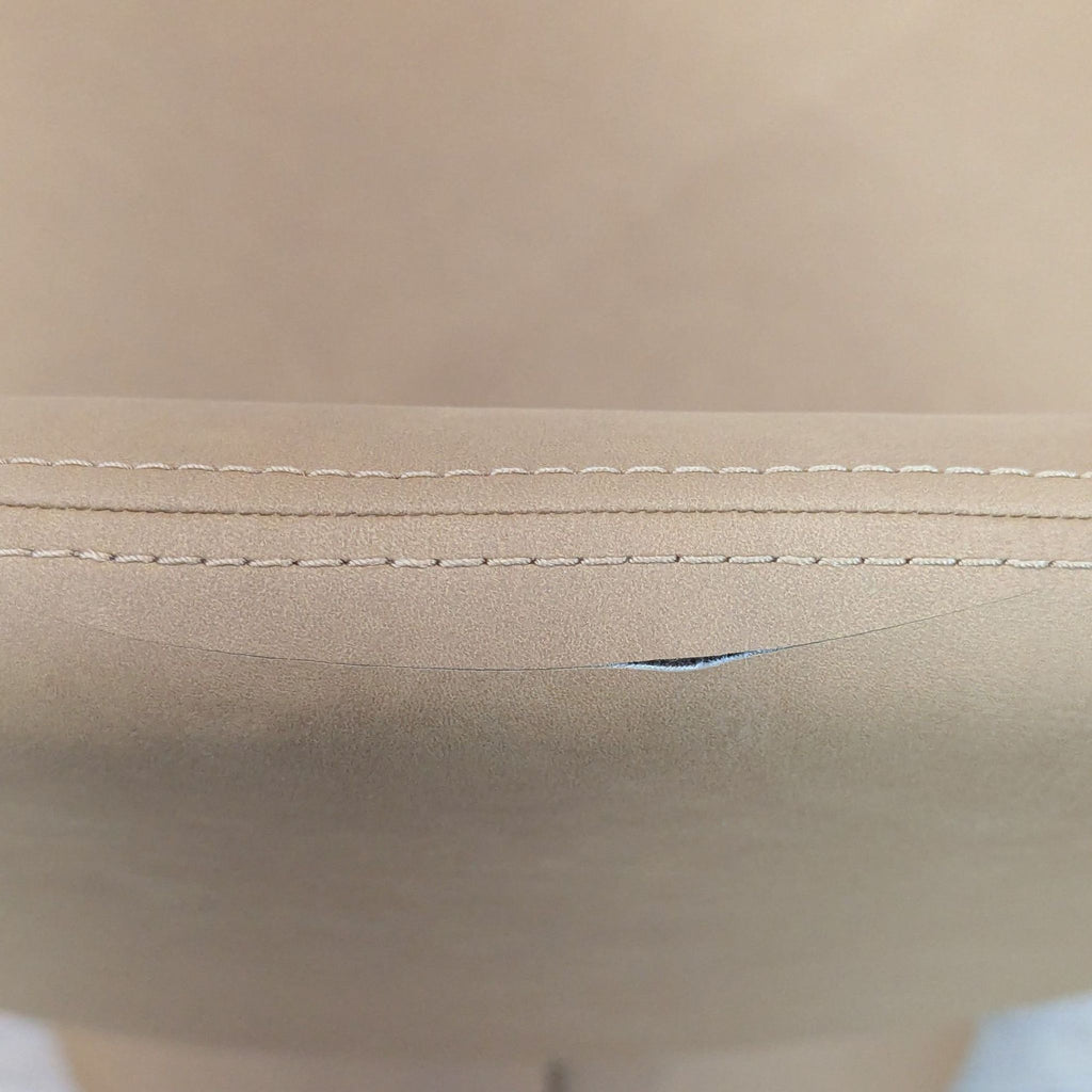 World of RH Gisele Faux Leather Modern Side Chair