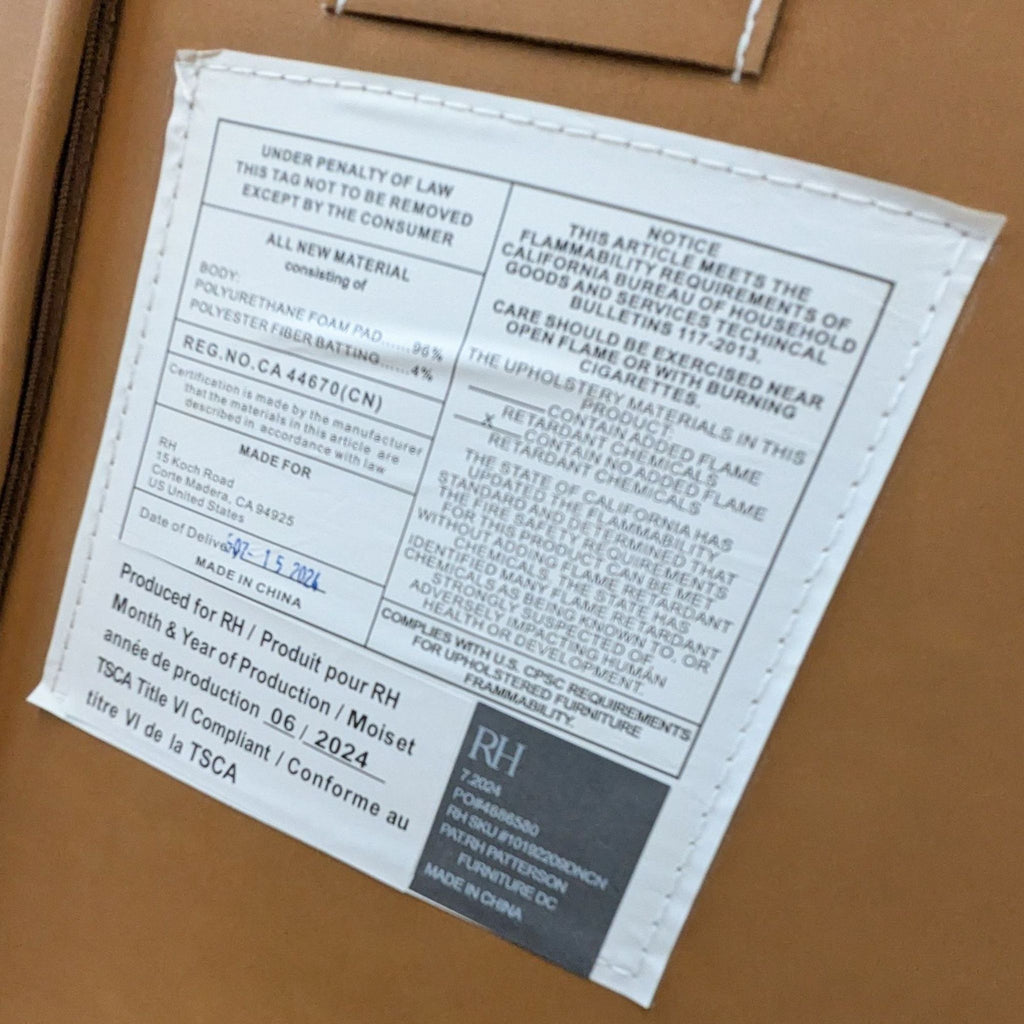 World of RH Gisele Faux Leather Modern Side Chair