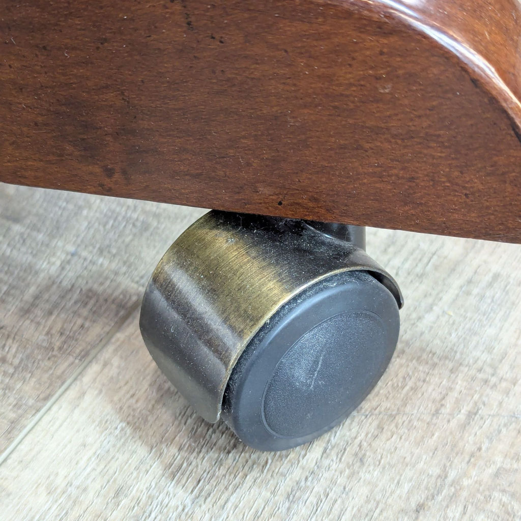 Century Furniture Leather Tufted Office Chair