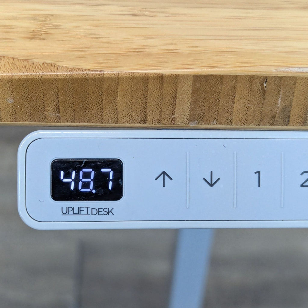 Uplift Adjustable Standing Desk with Storage