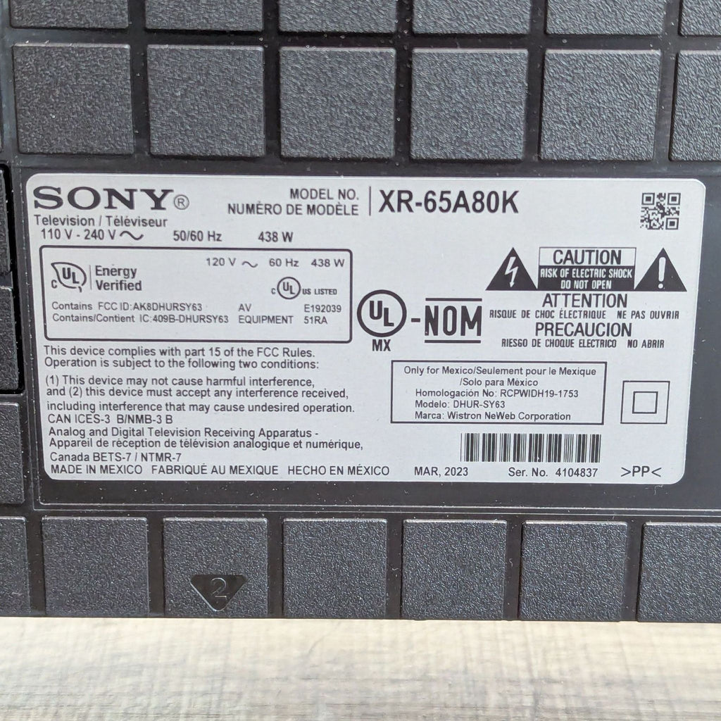 Sony 65-Inch Smart OLED TV