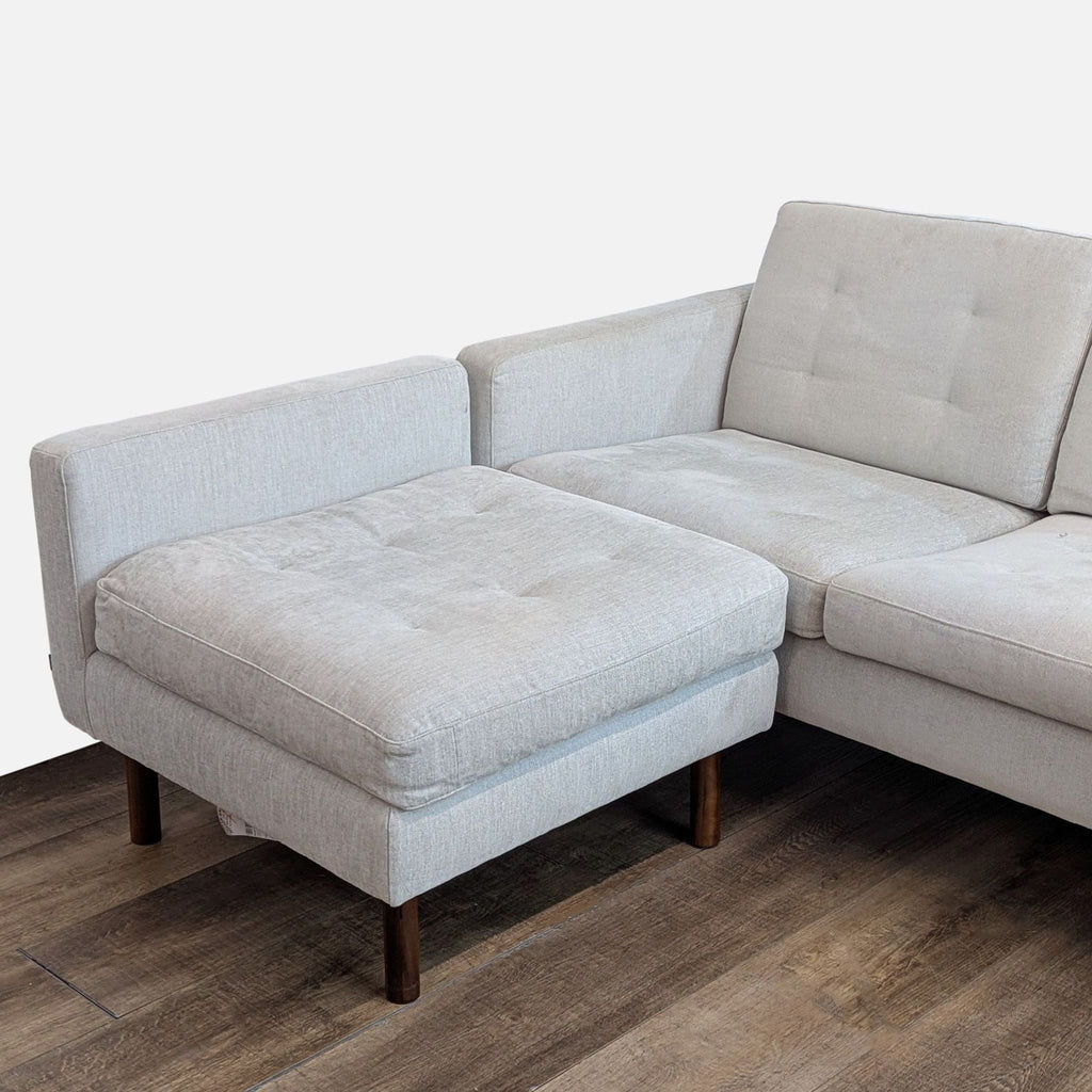 EQ3 Modern Joan 2-Piece Sectional Sofa With Extended Seat - Accepted Offer (25.00% discount)