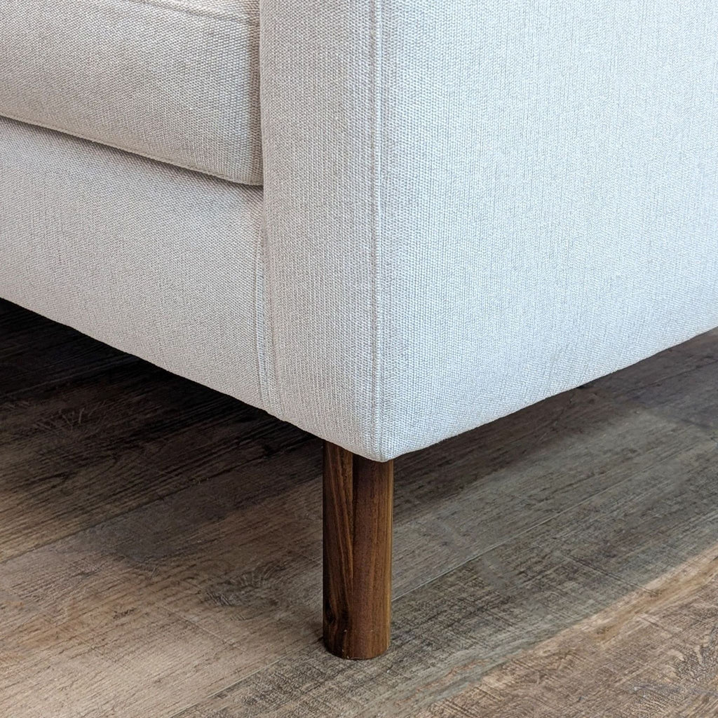 EQ3 Modern Joan 2-Piece Sectional Sofa With Extended Seat - Accepted Offer (25.00% discount)