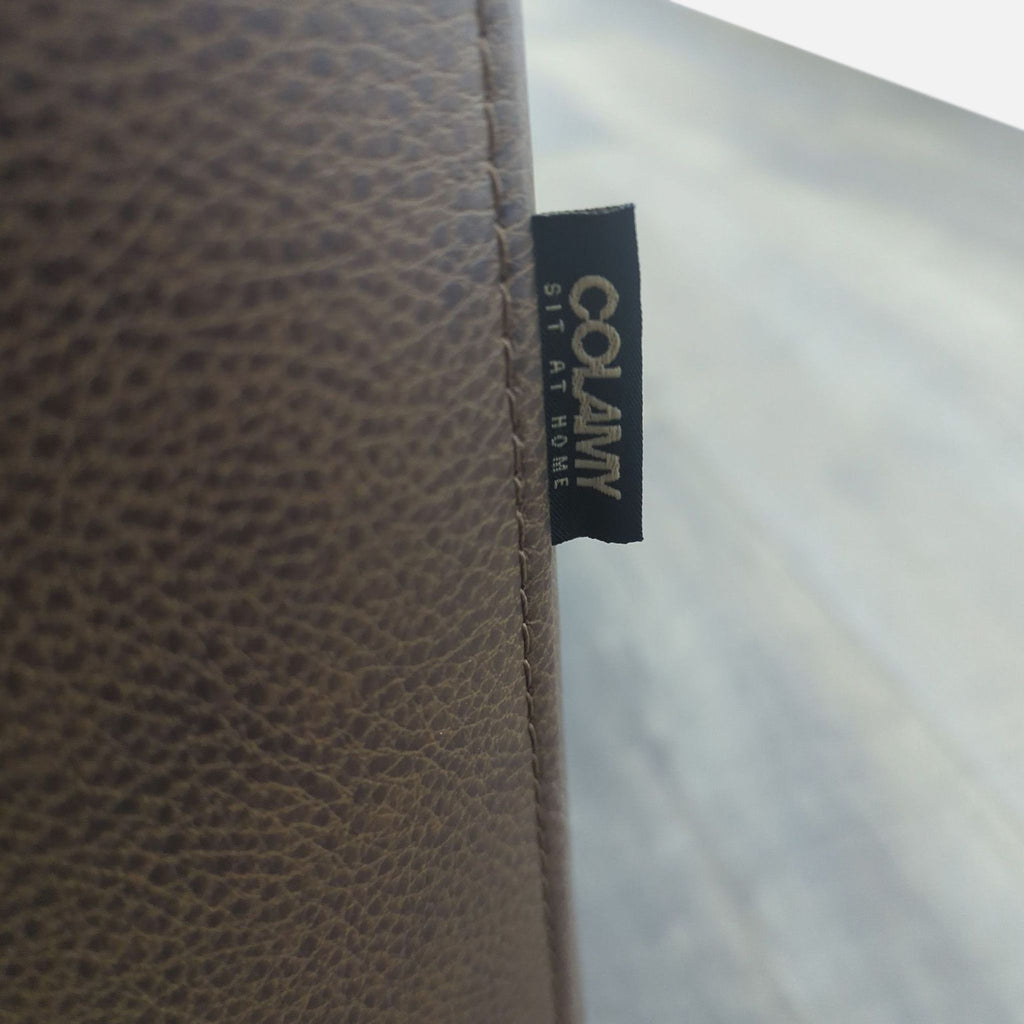 Colamy Benthe Vegan Leather Modern Sofa