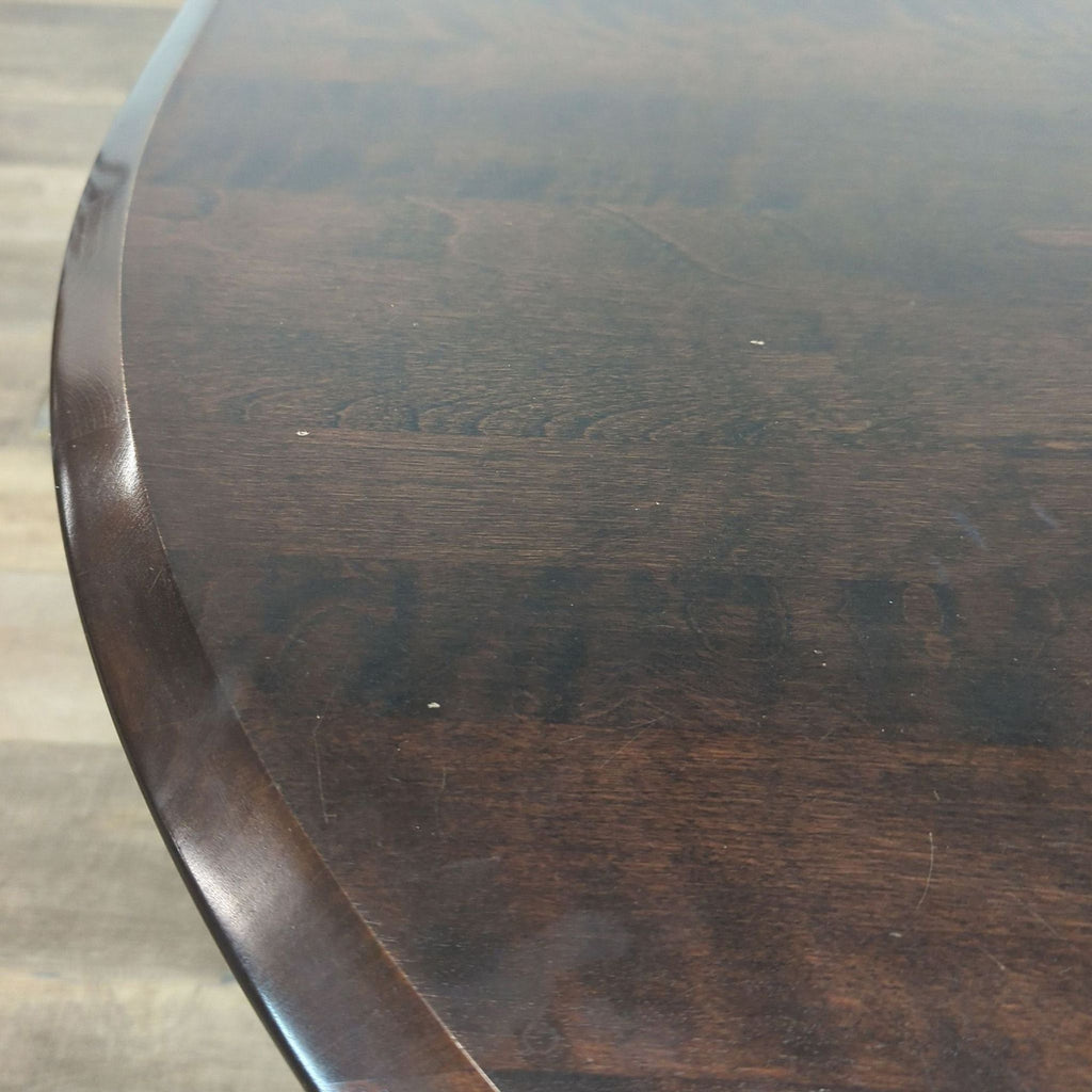 Transitional 5-Piece Mahogany Dining Set