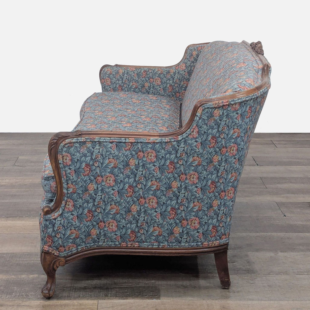 Vintage 3 Seat French Provincial Style Sofa