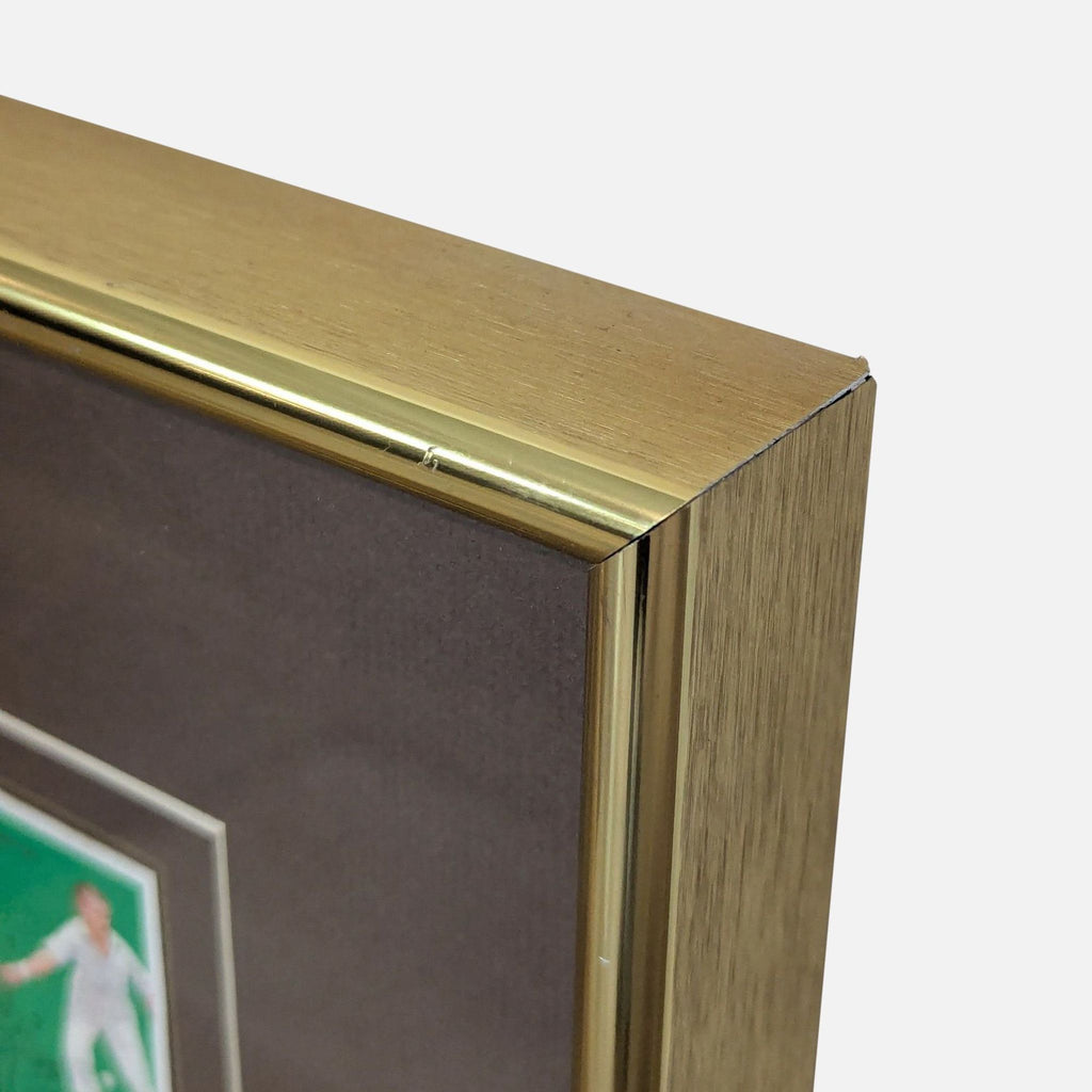 Vintage Framed Collection of 1936 Player's Cigarettes Tennis Cards