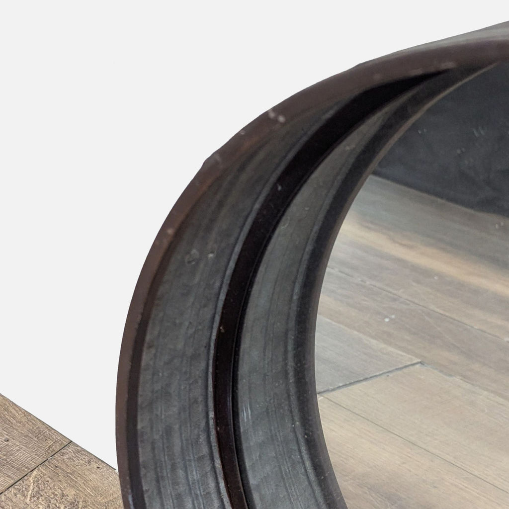 Metal Framed Round Accent Mirror
