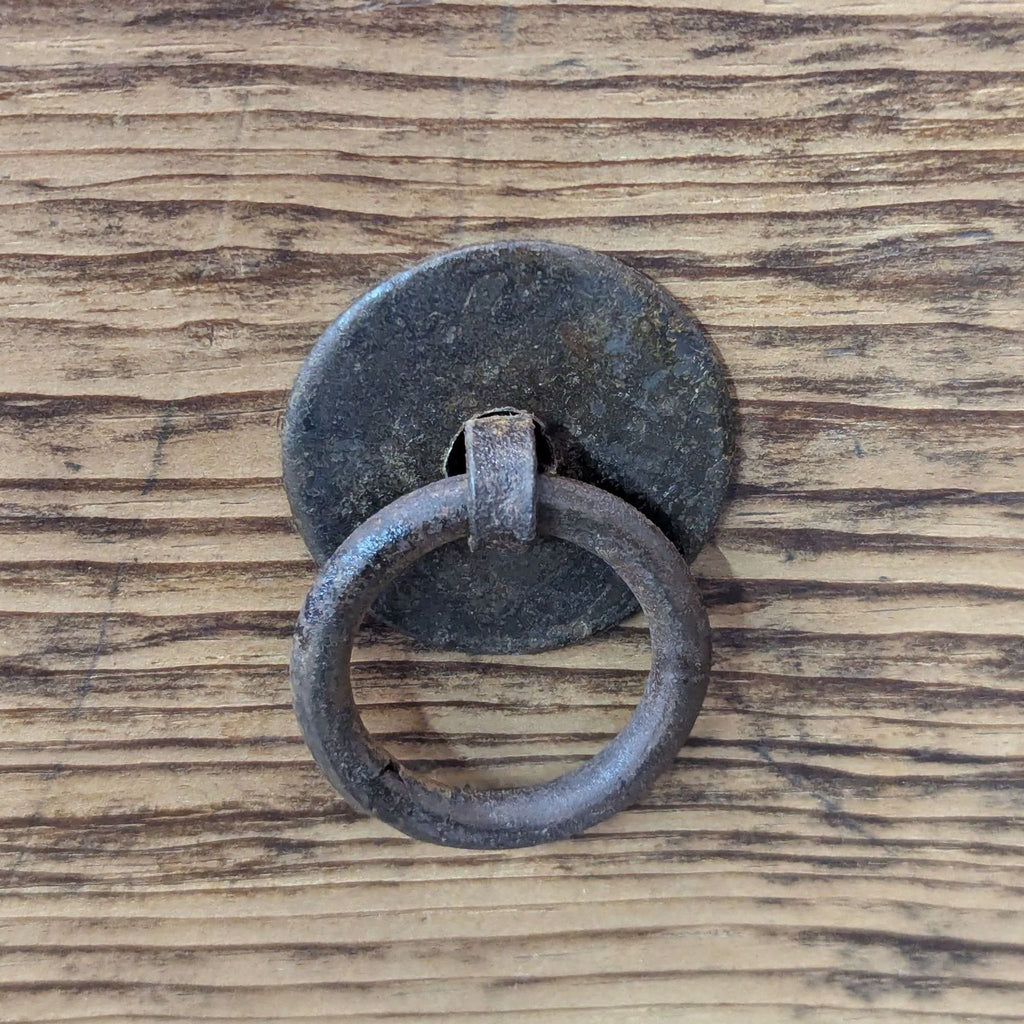 Rustic Reclaimed Wood Three Drawer Console Table