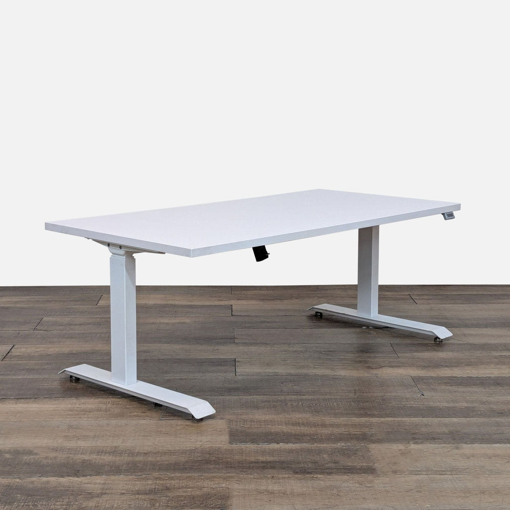 Workrite Ergonomics DL6KM003-01 Adjustable White Standing Desk