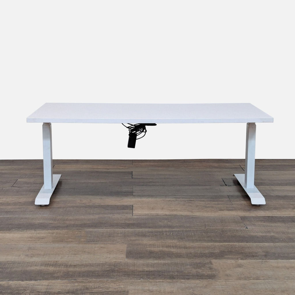 Workrite Ergonomics DL6KM003-01 Adjustable White Standing Desk