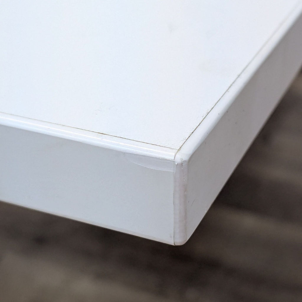 Workrite Ergonomics DL6KM003-01 Adjustable White Standing Desk