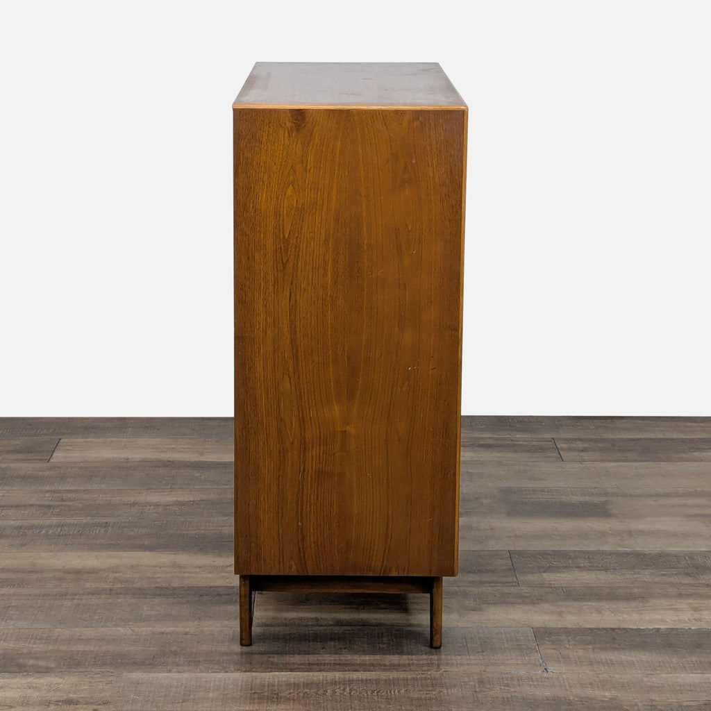 Lane Perception Vintage Mid Century Walnut Highboy Dresser