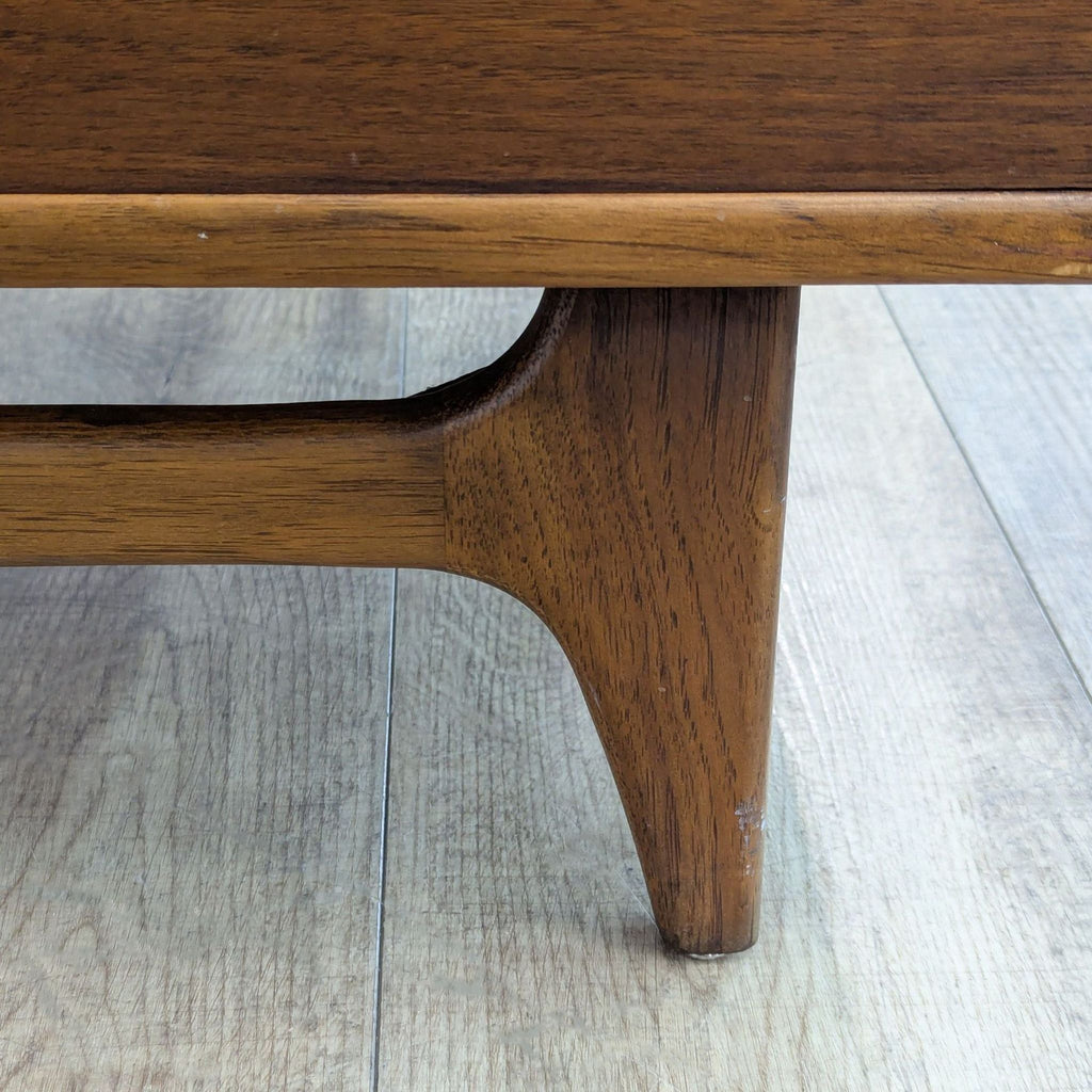 Lane Perception Vintage Mid Century Walnut Highboy Dresser