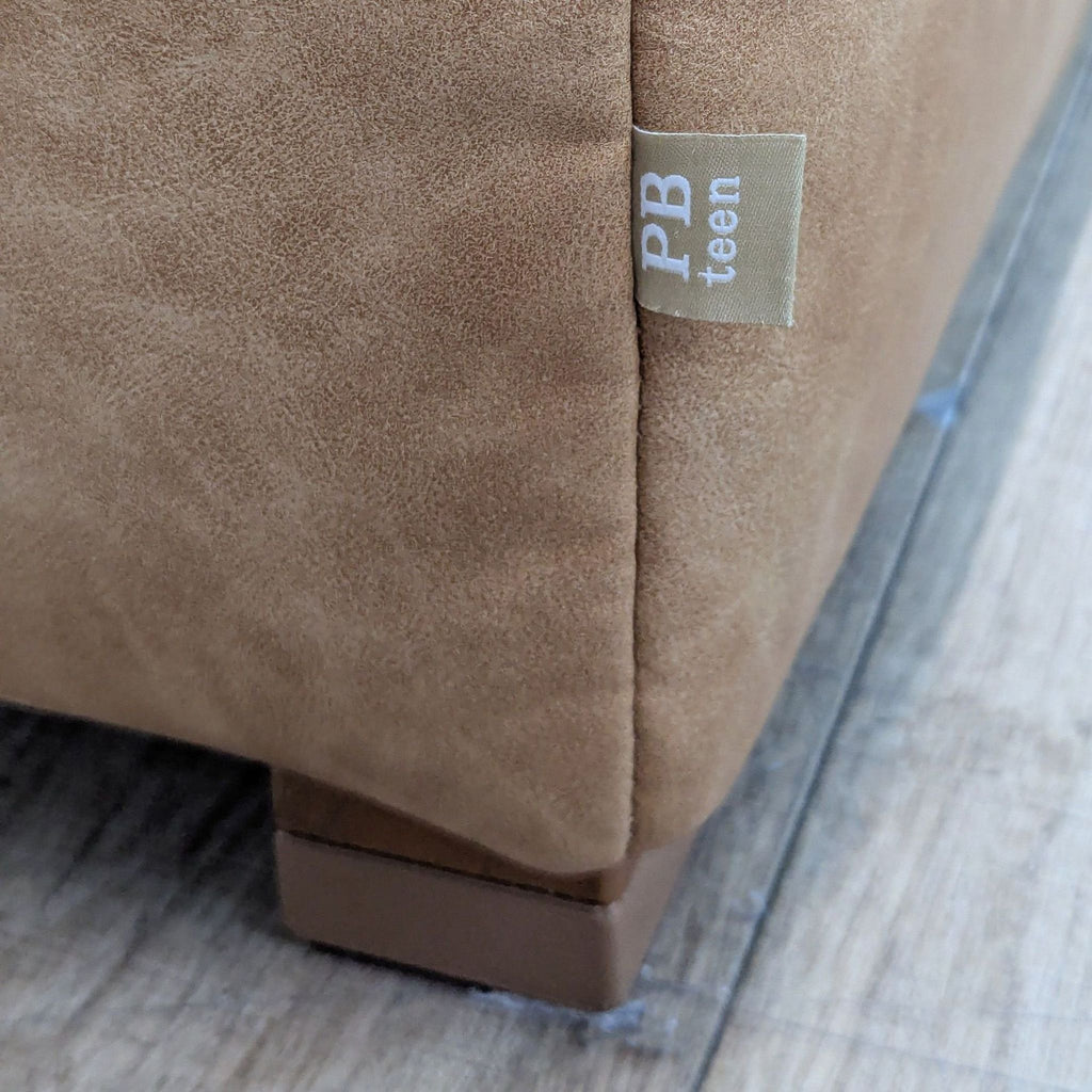 Pottery Barn Teen Baldwin Modern Faux Leather Sextional