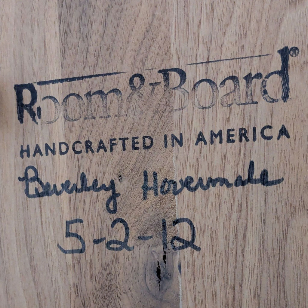 Room & Board Adams Extendable Dining Table