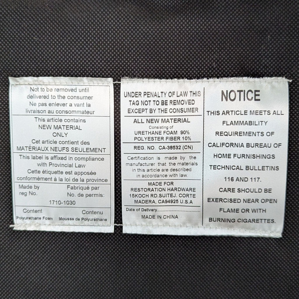 Restoration Hardware Hudson Parsons Side Chair